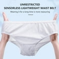 thumbnail image 4 of BallsFHK Women's Disposable Underwear, 5 Pack Cotton Women's Briefs Travel/Emergency, 4 of 4
