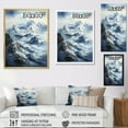 thumbnail image 4 of Designart "Alaska White-Capped Summits" Landscapes Floater Framed Canvas Print, 4 of 7