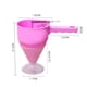 thumbnail image 4 of Dispensador de masa Mezclador con herramientas de cocina Vertedor gourmet Mezclador de masa para Rosado, 4 of 4