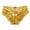 Yellow, variant on PMVFHDE Mid Waist Briefs Delicate Lace Bow Back Design Triangle Panties For Women Fashion Comfort Pink,XL