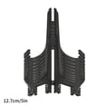 thumbnail image 1 of 5inch Plastic Easel Plate Stands 10 Pieces Foldable Plate Display Racks Triangle Construction Card Holder Lightweight Tea Holder, 1 of 9