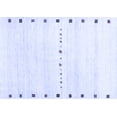 thumbnail image 1 of Ahgly Company Indoor Rectangle Solid Blue Modern Area Rugs, 5' x 8', 1 of 4