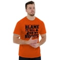 thumbnail image 5 of Blame It On My Roots Country Music Men's Graphic T Shirt Tees Brisco Brands L, 5 of 6