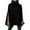 Black, variant on GJSYRH Soft Knit Pullover for Women Women's Fall Winter Turtleneck Poncho Sweater Fashion Knit Cape Wrap