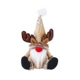 thumbnail image 2 of HongHeng 1Pc Christmas Gnomes Hanging Ornaments Summer Gnome Decor Birthday Gnome Unique Decoration Desktop Faceless Gnome Sitting Doll Ornaments for Winter Farmhouse Home Decor, 2 of 6