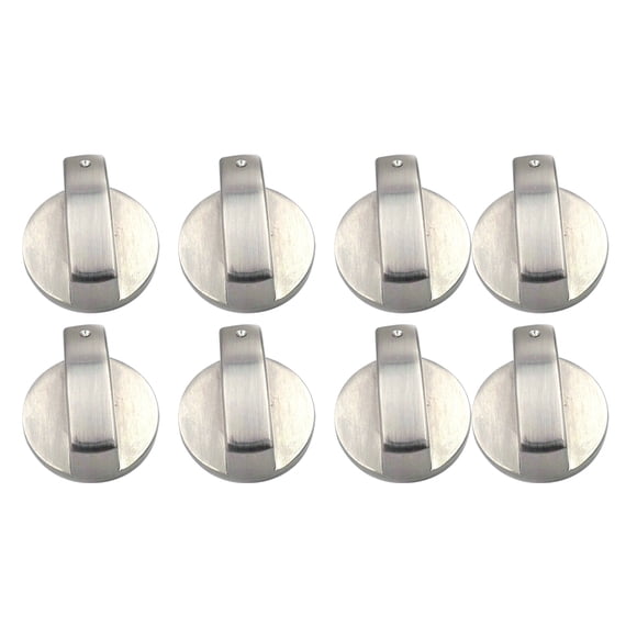 WORGEOUS 8 piezas botón de interruptor de encendido de estufa práctica perilla de interruptor de estufa de gas perilla de encendido y apagado de metal