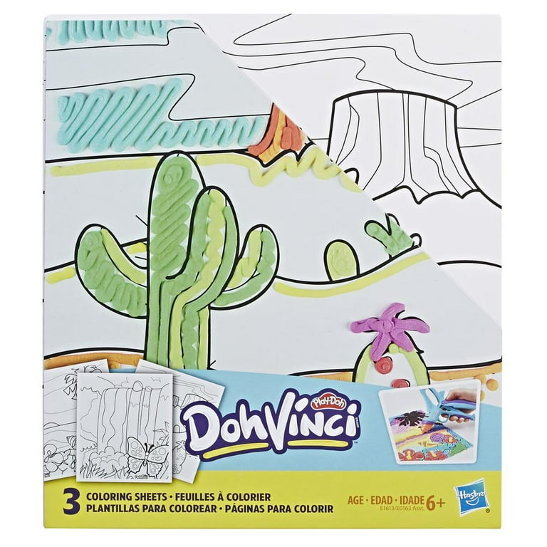 DohVinci Landscape Themed Art Boards by Play Doh
