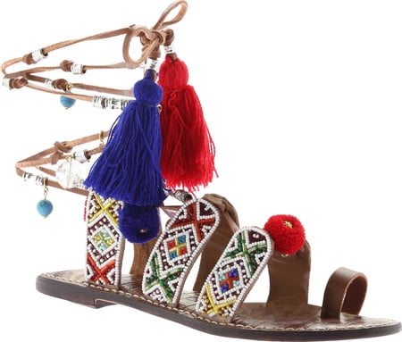 gem gladiator sandals