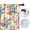 thumbnail image 4 of Blackout Kids Curtains,Pioneer Flower Floral Print Pattern Childrens Insulated Curtains Set Of 2,Bedroom Essentials,Toddler Room Decor 42"x84", 4 of 5