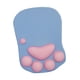 thumbnail image 3 of Alfombrilla de ratón con diseño de pata de gatito, con respaldo antideslizante para la muñeca, cómoda para el escritorio Azul, 3 of 9