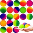 thumbnail image 1 of Pelotas hinchables Whkvnng, 24 unidades, 45 mm, para niños, goma que rebotan, 1 of 7