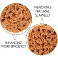 thumbnail image 3 of UPOUART Craft Sponge Seaweed Sponge Light Brown Texturing DIY Projects 1Pcs, 3 of 6
