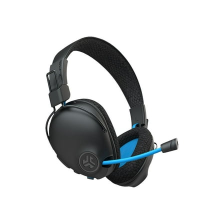 JLab Play Pro Gaming Wireless Over-Ear Headset with Boom Mic - Black/Blue