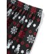 thumbnail image 4 of Pijama familiar Navideño con juego de camisetas impresas en ciervos de manga larga con pantalones impresos en la nieve ; Mamá-XXXL, 4 of 4