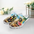 thumbnail image 3 of Chririnla Cute Cat and Dog Women Mules Shoes Garden Clogs Breathable Comfortable Walking Sneaker Ladies Work Slip On Loafers Open Back Beach Slide Sandals, 3 of 7