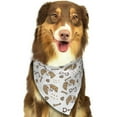 thumbnail image 5 of Dog Bandanas, Dalmatian Dog Cartoon Adjustable Dog Scarf Triangle Bib Handkerchief Accessories for Small Medium Large Dogs, Cats, Pets, 5 of 6