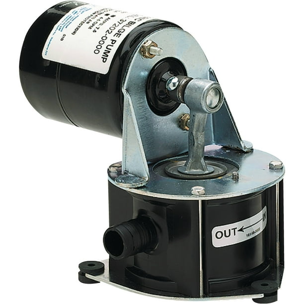 Jabsco 372020000 Self Priming 12V Light Duty 4.5 GPM Diaphragm Bilge