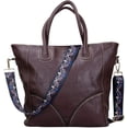 thumbnail image 3 of SURJDE Crossbody Strap for Purses Replacement Adjustable Guitar Multicolor Style Handbag Straps, Peacock, Large, 3 of 4