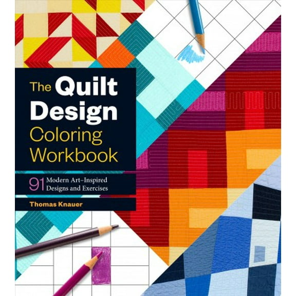 Quilt Design Coloring Workbook - Paperback