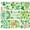 Green, variant on PRETXORVE St Patricks Day Decorations, Set of St. Patrick's Day Window Stickers Irish Holiday Wall Stickers Decoration