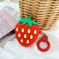 thumbnail image 5 of For Apple AirPods 4 Hybrid Cute 3D Fun Design Silicone Skin Cartoon Characters with Keychain Buckle Holder Rubber TPU Soft Cover, Airpods Case fit Airpods 4 - Cute Bear, 5 of 8