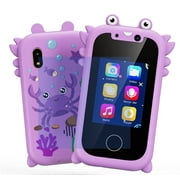 New children's mobile phone camera dual HD camera video children's toys IPS touch unicorn