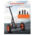 thumbnail image 3 of Trailer Dolly 1000lbs Capacity - Adjustable Height 16.7-22in, 2in Ball, 14in Tires - Heavy Duty Trailer Mover for Boat, Utility & Cargo Trailers, 3 of 7