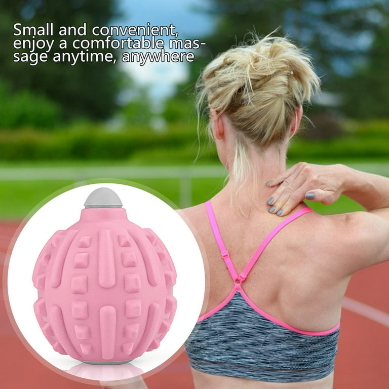 Vibrating Massage Ball High-Intensity Pain Relief Physical Therapy Deep  Tissue Muscle Massager Fascia Ball