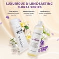thumbnail image 5 of Floral Scent Shampoo and Conditioner Set with Argan Oil and Shea Butter for Curly Hair, All Hair Types, Sulfate Free, 12X8 Oz, 5 of 9