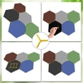 thumbnail image 3 of 1/8 inch Yellow Color Y Type Hexagonal Tile Leveling Clips Hexagonal Porcelain Tile Leveling System 100pcs Grout Joint Spacers Tiling Tool, 3 of 8
