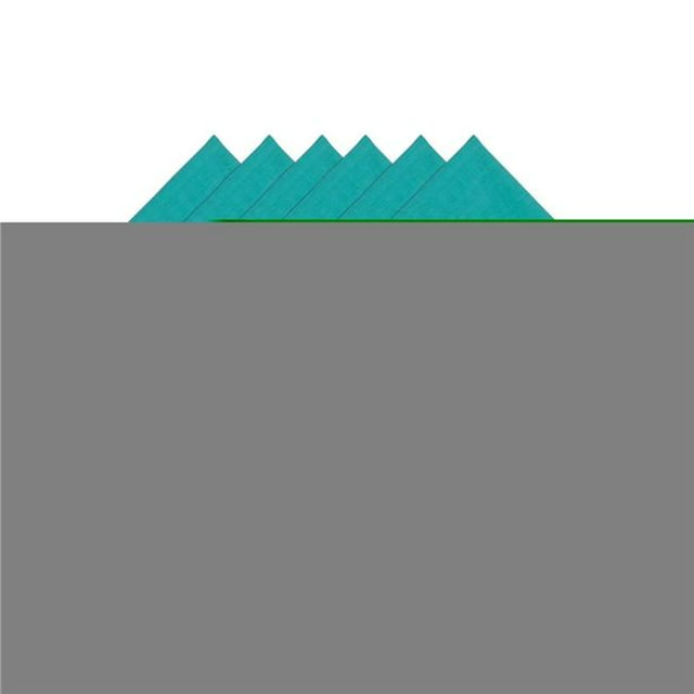 Design Imports CAMZ12047 20 x 20 in. DII Aqua Napkin Set - 6 Piece