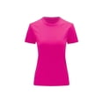 thumbnail image 1 of Playera Slim Fit Unisex Cuello Redondo Manga Corta Strech Color Fucsia Talla Extra Grande Marca Emil SaEs, 1 of 4