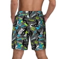 thumbnail image 2 of Lsque Mens Swim Trunks sport sonw board Pattern - Bathing Suit Compression Liner - Beach Swim Shorts Swimwear - (S-3XL) - Stretch Quick Dry -XX-Large, 2 of 9