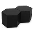 thumbnail image 1 of Meridian Furniture Eternal 2-Pc. Black Oak Wood Coffee Table, 1 of 5