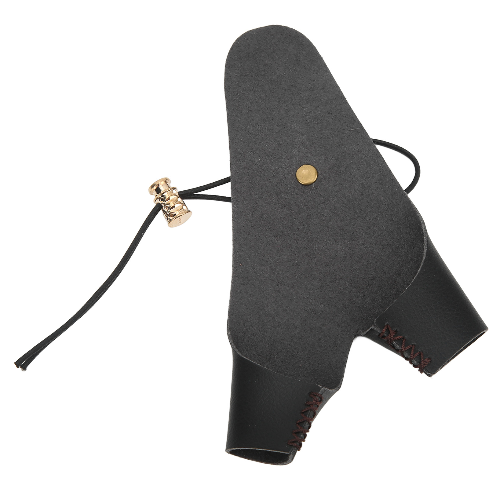 Gant De Protection Pour Tir à L'arc En Cuir PU - Réglable, Respirant - Pour Arc Traditionnel Et Loisirs