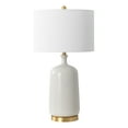 thumbnail image 4 of Safavieh Stevie 15" Modern Ceramic Table Lamp, White, 4 of 5