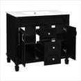 thumbnail image 4 of 36'' Black Stylish - Ample Space for Toiletries - Bathroom - Provide Unified Home Decoration, 4 of 7
