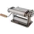 thumbnail image 4 of Imperia Pasta Maker Machine, Black, Made in Italy - Heavy Duty Steel Construction w/ Easy Lock Dial & Wooden Grip Handle for Authentic & Fresh Italian Pasta Noodle Cooking, 4 of 4