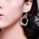 thumbnail image 2 of Pendientes de aro oso de fresa para mujer colgante para niña bolso colgante Electrónica, 2 of 5