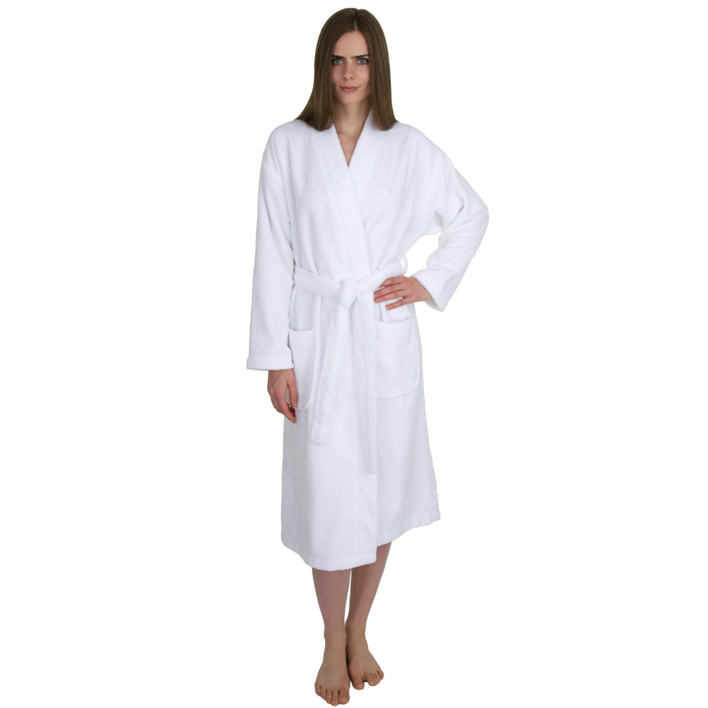 TowelSelections - TowelSelections Women's Robe, Fleece Cotton Terry ...