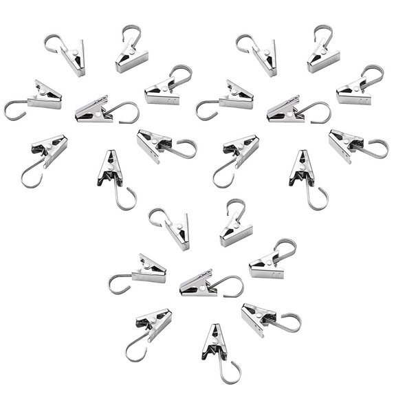 Raindrops  Stainless Steel Curtain Hook Heavy Duty Curtains Industrial