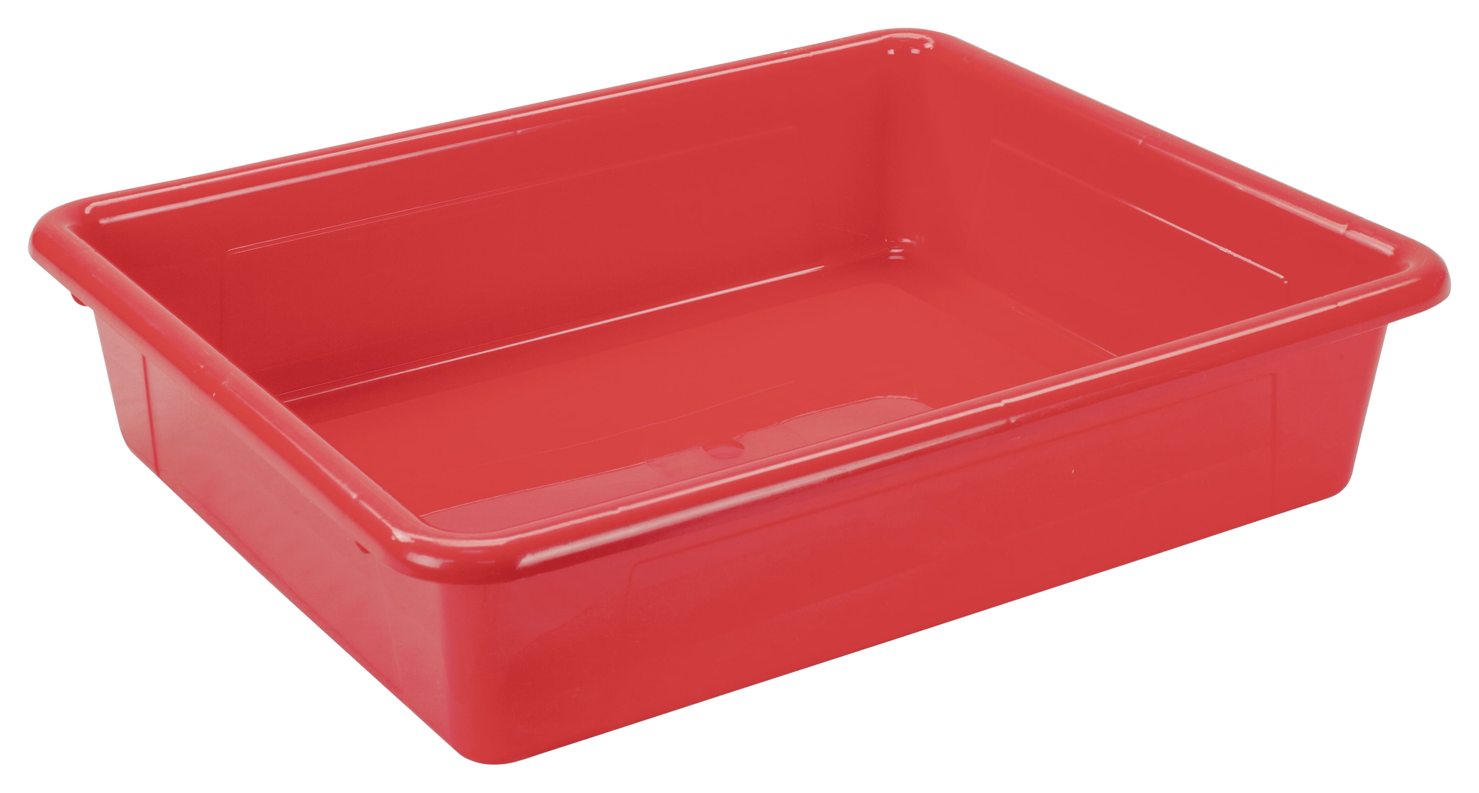 School Smart Storage Tray Letter Size 10 3 4 X 13 1 4 X 3 Inches Red school-smart-storage-tray-letter-size-10-3-4-x-13-1-4-x-3-inches-red
