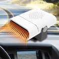 thumbnail image 4 of Calentador De Coche 2 En 1 Calentador De Coche Y Ventilador De Refrigeración Desempañador De Parabrisas Portátil Desempañador Calentamiento Rápido Calentador De Coche De Rotación De 360 ​​° Yuarrent VI012141-02, 4 of 6