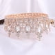 thumbnail image 2 of Nvzi Tiara de boda para novia, diadema de princesa, corona de novia, joyería para el cabello con diamantes de imitación de cristal,graduación, boda, fiesta de disfraces (E), 2 of 4