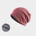 thumbnail image 2 of MESSUEN No Brim Hats for Women Brimless Hats for Men Beanie for Men Summer Beanies Men Skull Cap Summer Beanie for Men Beanie Caps for Men Red One Size, 2 of 3