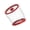 Red, variant on AOOOWER Sturdy Kitchen Rice Container With Tight Seal Technology For Long Time Grains Storage