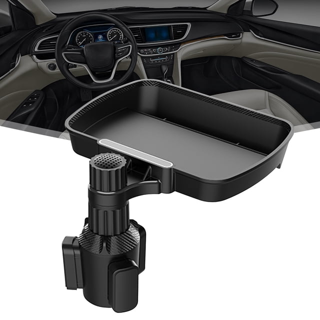 Bandeja portavasos de plástico para coche, soporte ajustable para teléfono, mesa de comida, portátil para automóvil Barbie Nuevos Originales