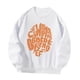 thumbnail image 1 of Sudadera para mujer, conjunto de jersey, ajuste holgado, estampado, elegante, cuello redondo, sudadera de manga larga, Tops para vacaciones, compras, M Yinane Camisa de entrenamiento, 1 of 8