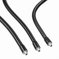 thumbnail image 3 of 1/4Inch Male to Male Screws Metal Hose Extension Rod for Tripod Phone Tablets Stand Led Light Gooseneck Arm 1/4 Teeth, 3 of 12