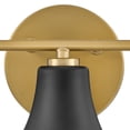 thumbnail image 6 of 85513BK Lark Haddie - 30W 3 LED Bath Vanity-9 Inches Tall and 24 Inches Wide-Black Finish, 6 of 11